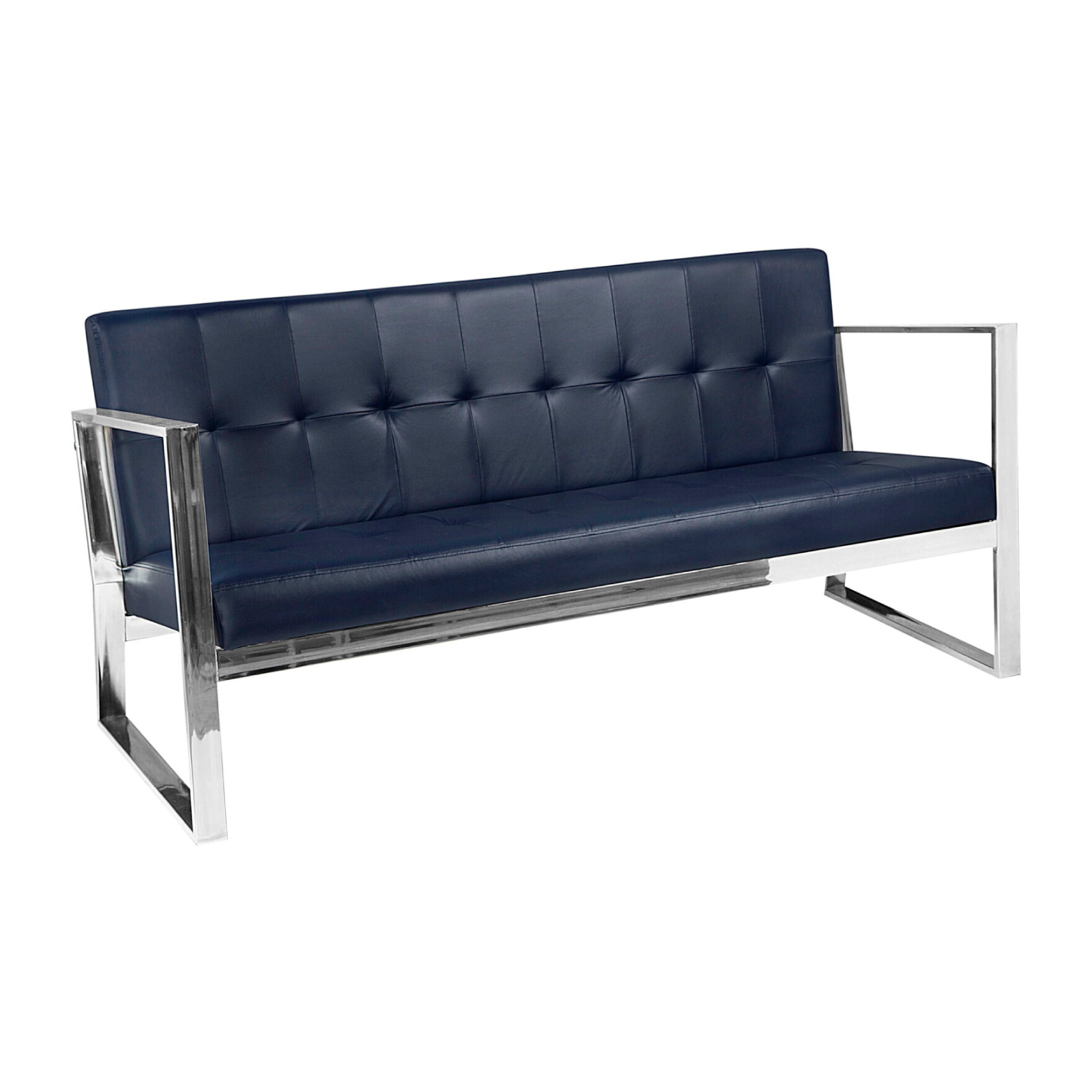 Sofá BERLIN para Salas de Espera Base Metalica Rectangular Muebles Modernos para Oficina BERLIN