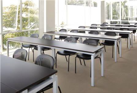 Mesa de Capacitacion o Trabajo de Malmina con 3 Patas Muebles Modernos para Oficina Mesa de capacitacion o trabajo 3 patas