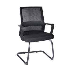 Silla de Visita OV-94 PLUS Negro - Hiqueva Muebles